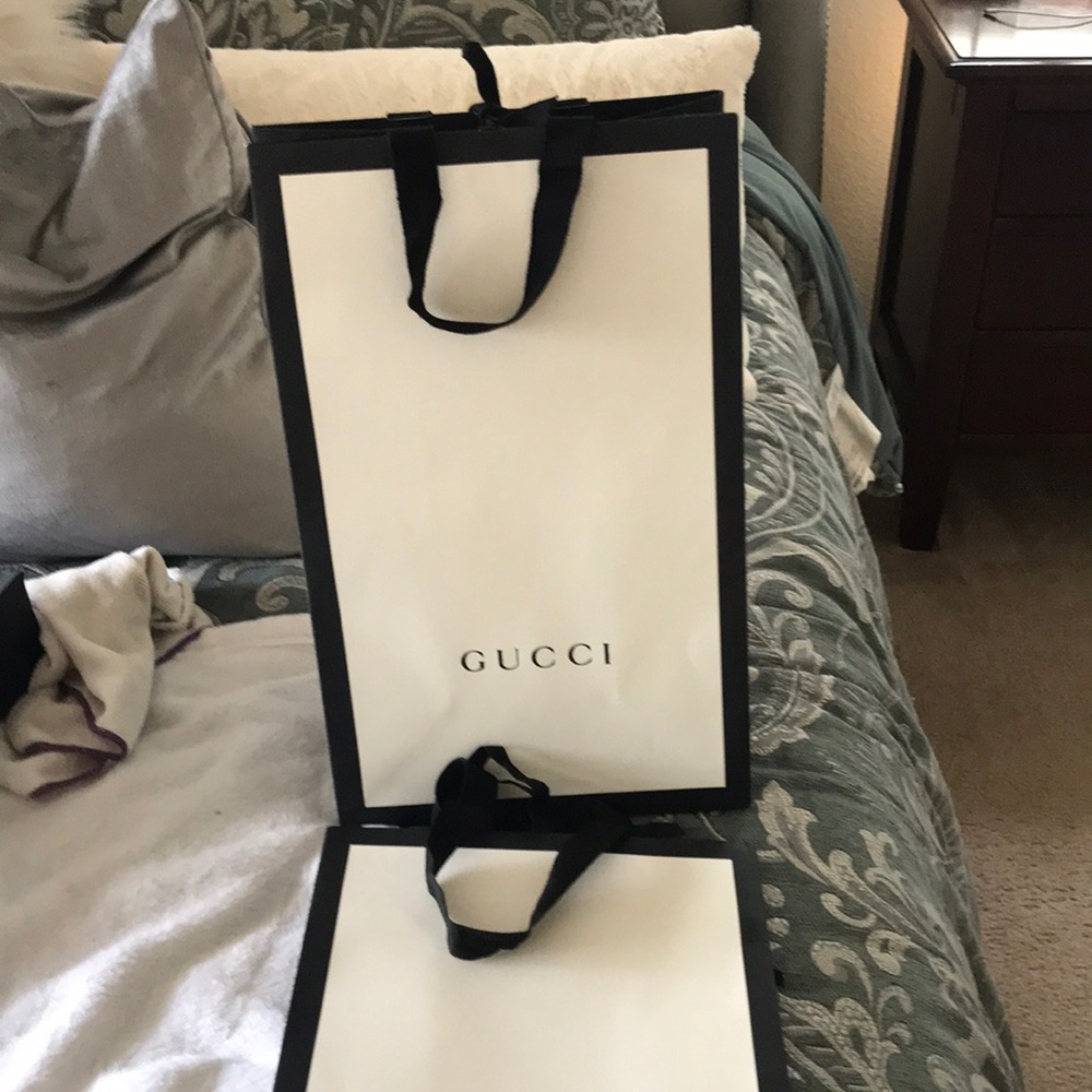 2 Gucci bags and Gucci box
